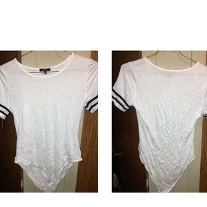 Casual white bodysuit